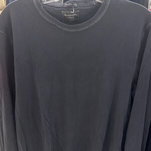 Abercrombie & Fitch Navy Long Sleeve Tee